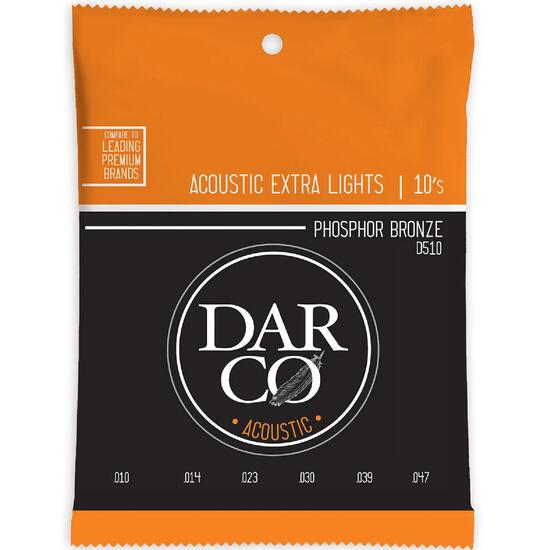 Corzi chitara acustica 10-47 Martin Darco D510 Extra Light