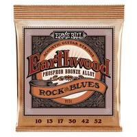 Corzi chitara acustica 10-52 Ernie Ball EarthWood 2151 Phosphor Bronze, Rock&Blues