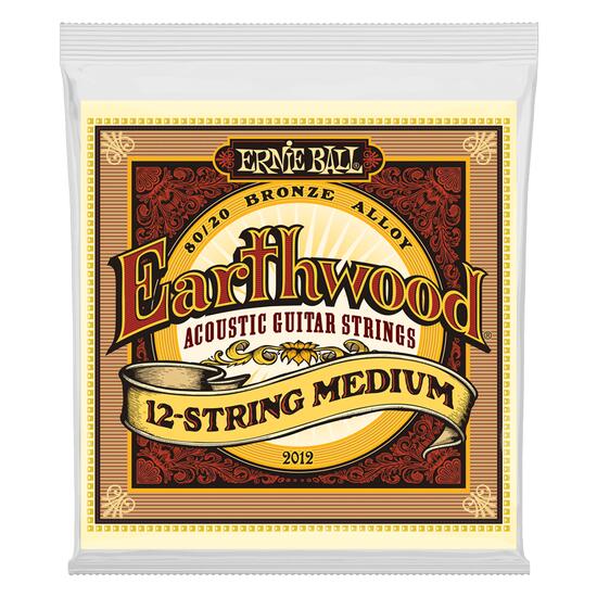 Corzi chitara acustica 12 corzi 11-52 Ernie Ball Earthwood 2012, Bronze 80/20