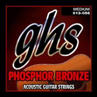 Corzi chitara acustica 13-56 GHS S335, Phosphor Bronze