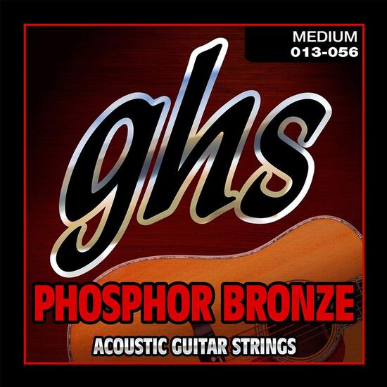 Corzi chitara acustica 13-56 GHS S335, Phosphor Bronze