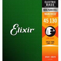 Corzi chitara bass 45-130 Elixir Nanoweb 14202