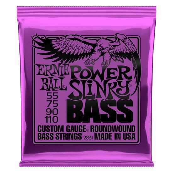 Corzi chitara bass 4 corzi 55-110 Ernie Ball 2831 nickel wound , power slinky