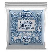 Corzi chitara clasica 28-42 Ernie Ball 2403 medium tension, Clear & Silver, Ernesto Palla