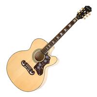 Chitara electro-acustica Epiphone J-200EC Studio, Vintage Natural