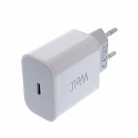 Incarcator retea USB-C Well WPD2003, 20W, alb