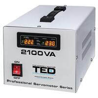 Stabilizator de tensiune 2100VA TED 000132, SVC, servomotor, 2.1kVA