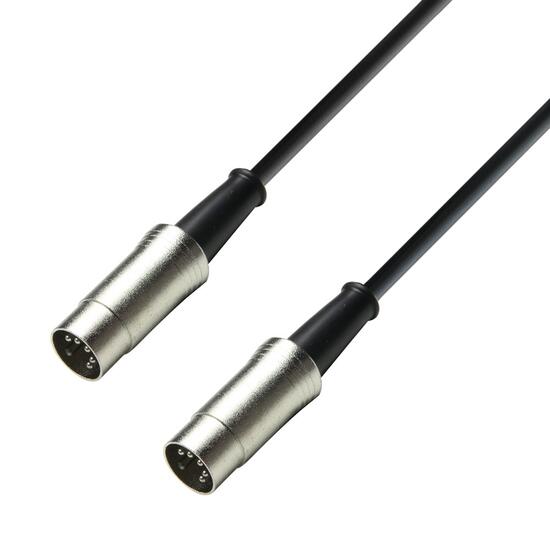 Cablu MIDI 6 m 5 poli Adam Hall 3 STAR MIDI 0600 BLK