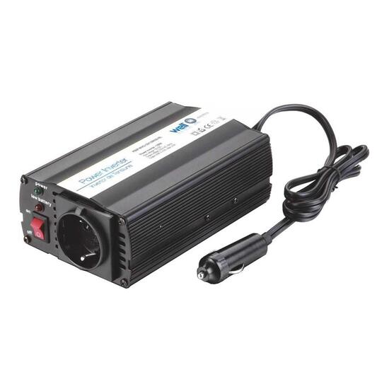 Invertor de tensiune auto cu USB Well , 24>220V, 150W