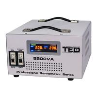 Stabilizator de tensiune 5200VA TED 000200, SVC, servomotor, 5.2kVA