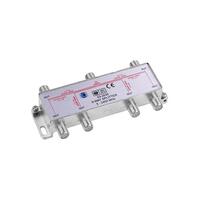 Distribuitor, splitter TV 6 cai, 1000 Mhz, Powerpass / Well