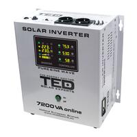 Invertor solar 48V 7200VA/5000W TED 000316, MPPT, 5kW