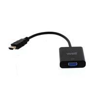 Adaptor HDMI Tata - VGA Mama, Well