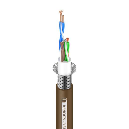 Cablu S/UTP cat 5e Adam Hall 3 Star N CAT 5, flexibil, LAN