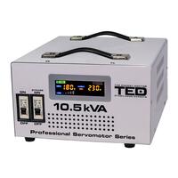 Stabilizator de tensiune 10500VA TED 000033, SVC, servomotor, 10.5kVA