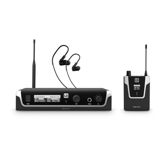 Sistem fara fir cu monitor in-ear LD Systems U506 IEM HP