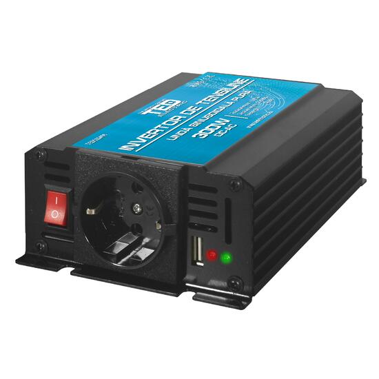 Invertor auto 12V 300W TED 000408, sinus pur
