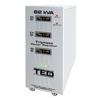 Stabilizator tensiune trifazat 82KVA 64KW TED 82K3SVC, servo motor, SVC