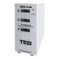 Stabilizator tensiune trifazat 120KVA 85KW TED 120K3SVC, servo motor, SVC