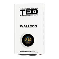 Stabilizator tensiune 500VA/300W TED WALL500, AVR, cu relee, pe perete