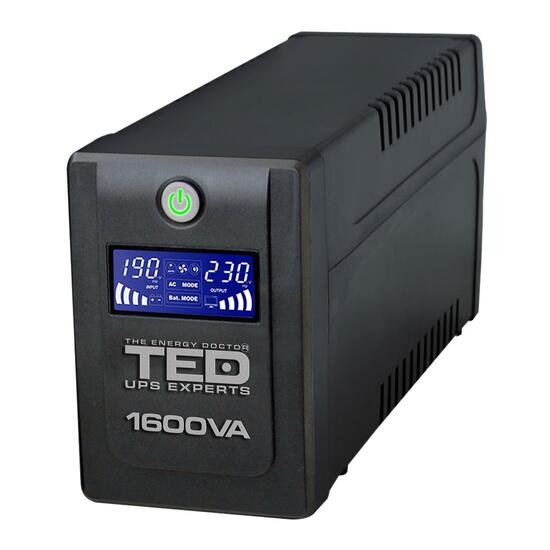 UPS Line Interactive 1600VA/900W TED 001597, AVR, LCD