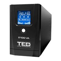 UPS Line Interactive 2100VA/1200W TED 001603, AVR, LCD