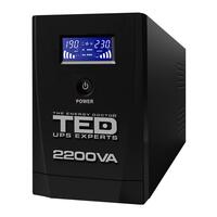 UPS Line Interactive 2200VA/1200W TED 001610, AVR, LCD