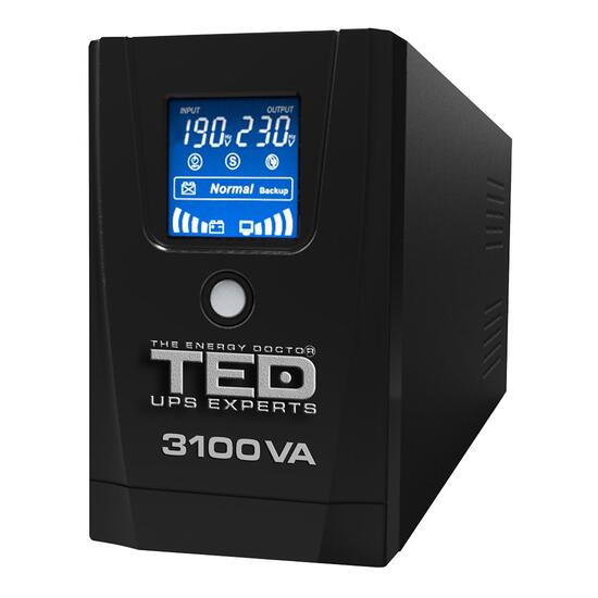 UPS Line Interactive 3100VA/1800W TED 001627, AVR, LCD
