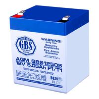 Acumulator plumb acid 12V 5.05AH TED GBS12505 AGM 90x70x107 mm terminal F1