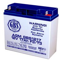 Acumulator plumb acid 12V 17AH TED GBS1217 AGM 181x76x167 mm terminal T3