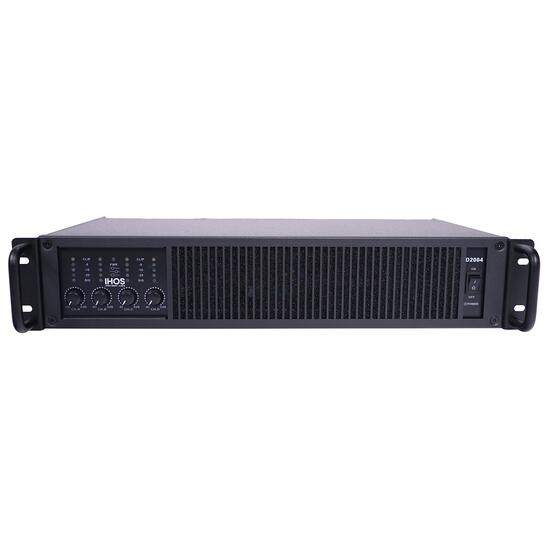 Amplificator de putere IHOS D2004, clasa D, 4 canale, 4x400W/8 ohmi, 4x460W/4 ohmi