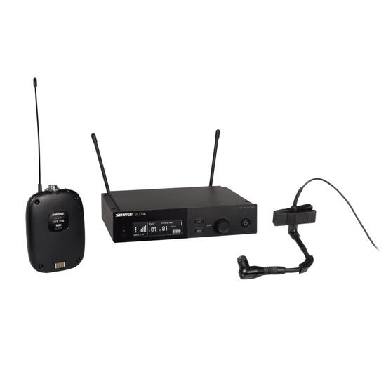 Sistem fara fir de instrument Shure SLXD14E/98 , bodypack, microfon instrument Beta 98H