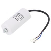 Condensator motor 30uF/450VAC, cu fire