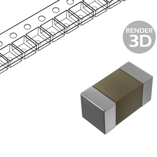 Condensator ceramic SMD 0603 22nF/50V MLCC, SMD, 0603