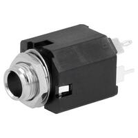 Soclu mufa Jack 6.3 ACJM-MN-2S, mono, mama, cu intrerupator drept