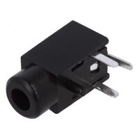 Soclu mufa Jack 2.5 mama FC68102, mono, montare placa, cu intrerupator
