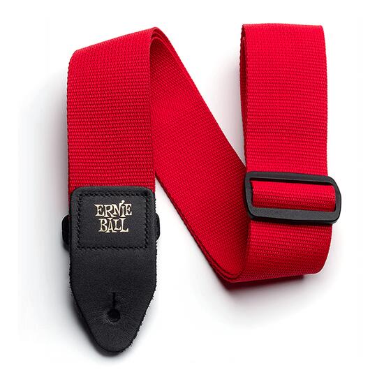 Curea, strap chitara Ernie Ball 4040 Red Polypro