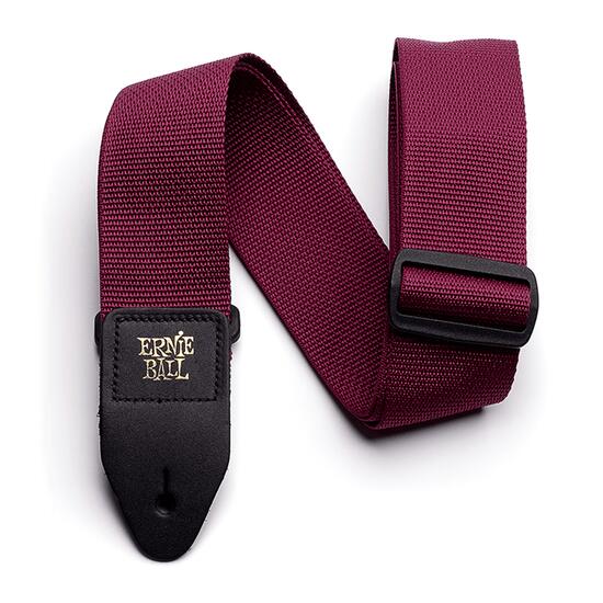 Curea, strap chitara Ernie Ball 4047 Burgundy Polypro