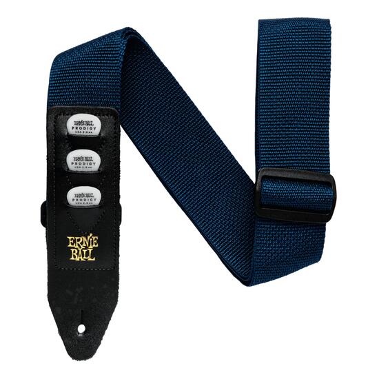 Curea, strap chitara Ernie Ball 4236 Navy Pickholder