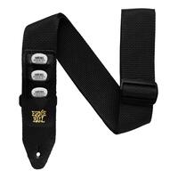Curea, strap chitara Ernie Ball 4039 Black Pickholder