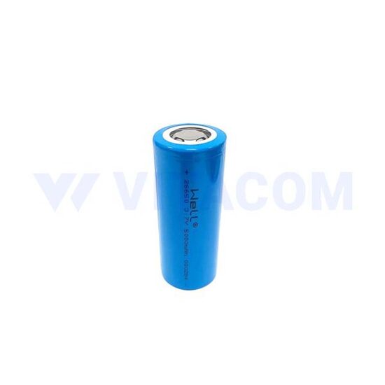 Produs: Acumulator industrial Li-ion terminal plat 26650 3.7V 5000mAh Well