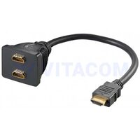 Adaptor HDMI tata - 2 x HDMI mama