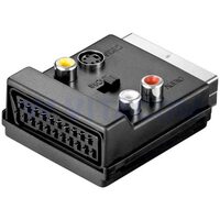Adaptor SCART mama - SCART tata - 3 RCA