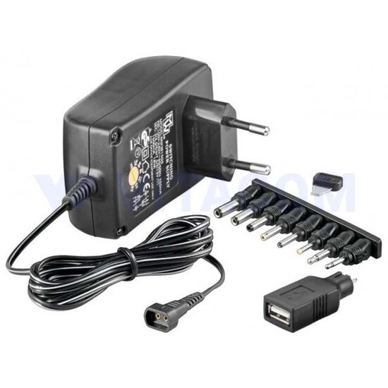 Alimentator AC/DC universal Goobay , comutatie, 1500mA, 9 mufe