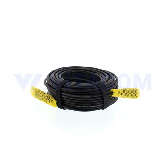 Cablu HDMI tata - HDMI tata 20m, cu fibra optica, contacte aurite