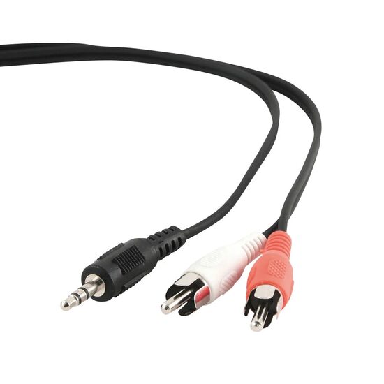 Cablu stereo JACK 3.5mm - 2 x RCA, 3m