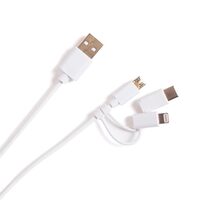 Cablu USB 2.0 A tata - USB-C, micro USB, Lightning, 1.5m