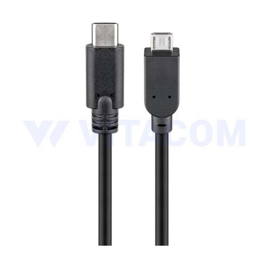 Cablu USB-C - Micro-USB, 1m