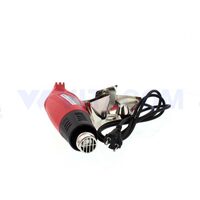 Pistol cu aer cald, 1600W, in trusa, CHROME