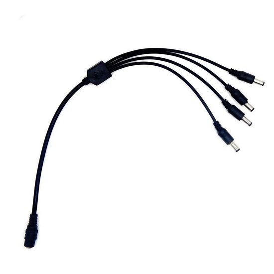 Cablu alimentare LN-EC401, 1 intrare - 4 iesiri